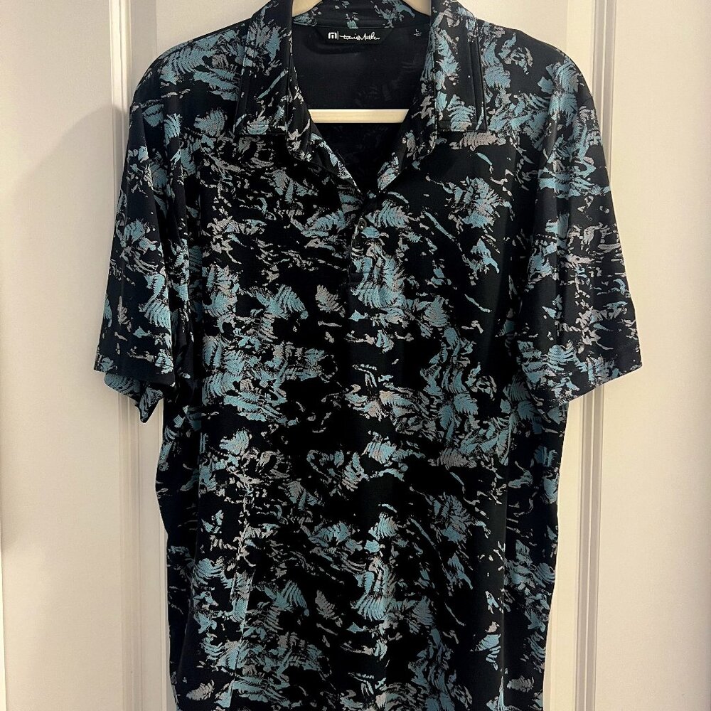 Rare Travis Mathew Polo Shirt (M)